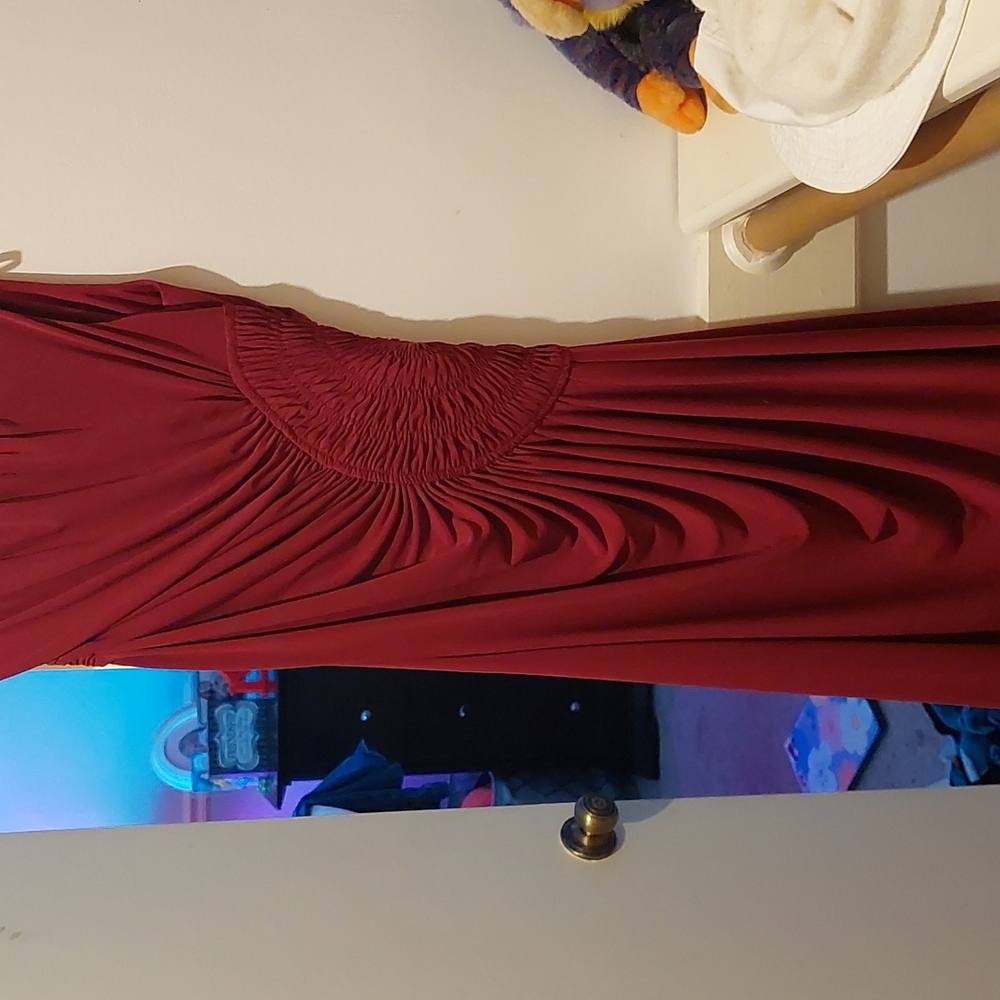 Red Boston Proper Dress